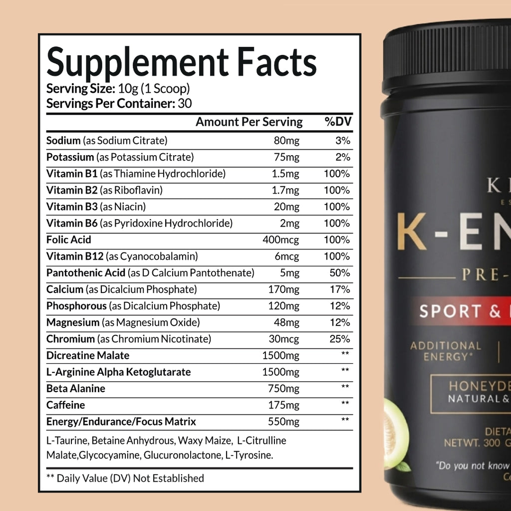 K-Energy | HoneyDew Watermelon