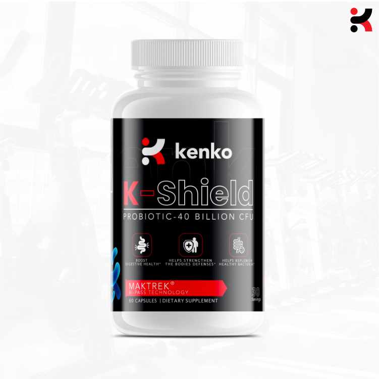 Probiotic - 40 Billion CFU | K-shield | Kenko Essentials – Kenko ...